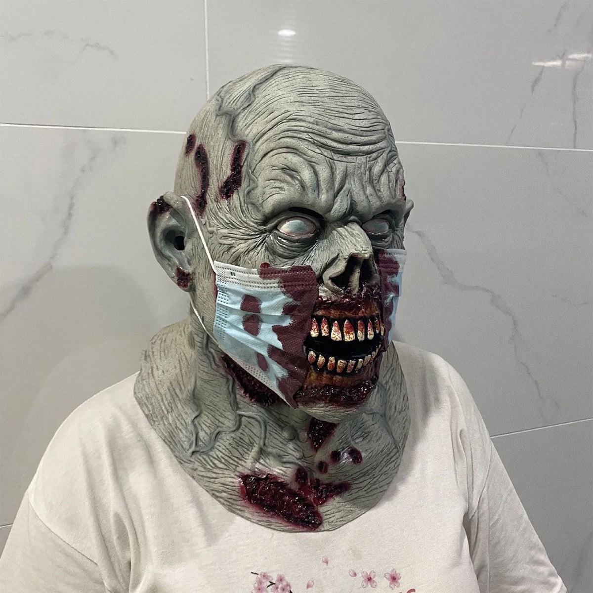 Halloween Realistic Zombie Latex Mask
