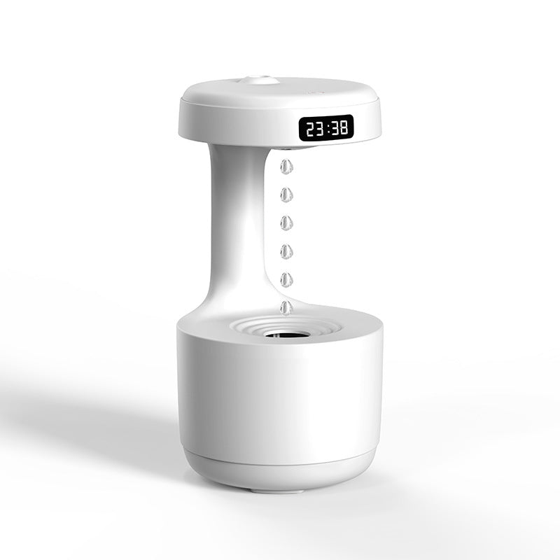Anti-Gravity Levitating Water Drops Air Humidifier & Desk Lamp
