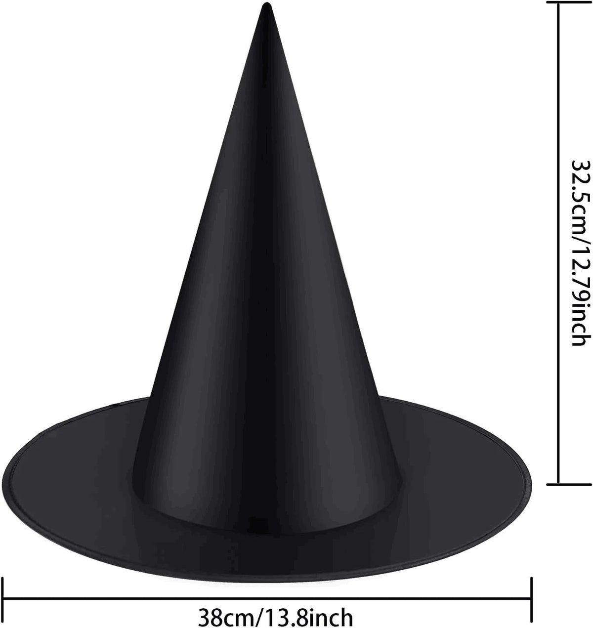 Hanging Halloween Witch Hats Decor (Set of 12)