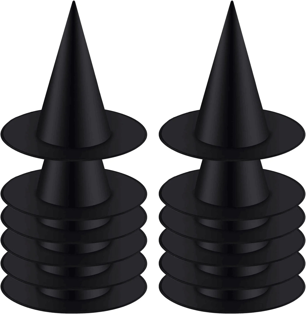 Hanging Halloween Witch Hats Decor (Set of 12)