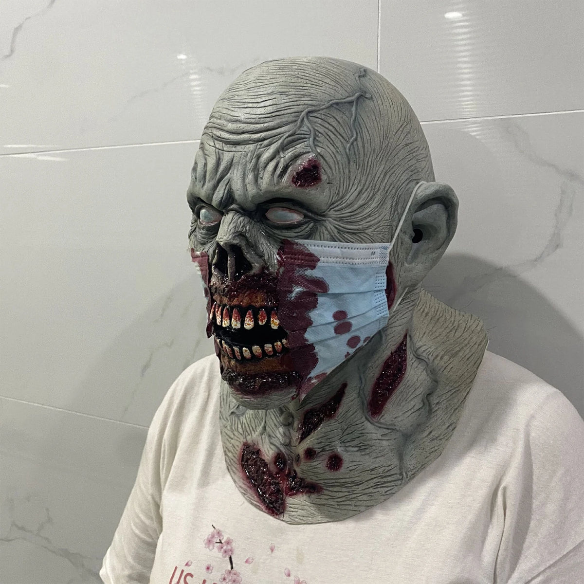 Halloween Realistic Zombie Latex Mask