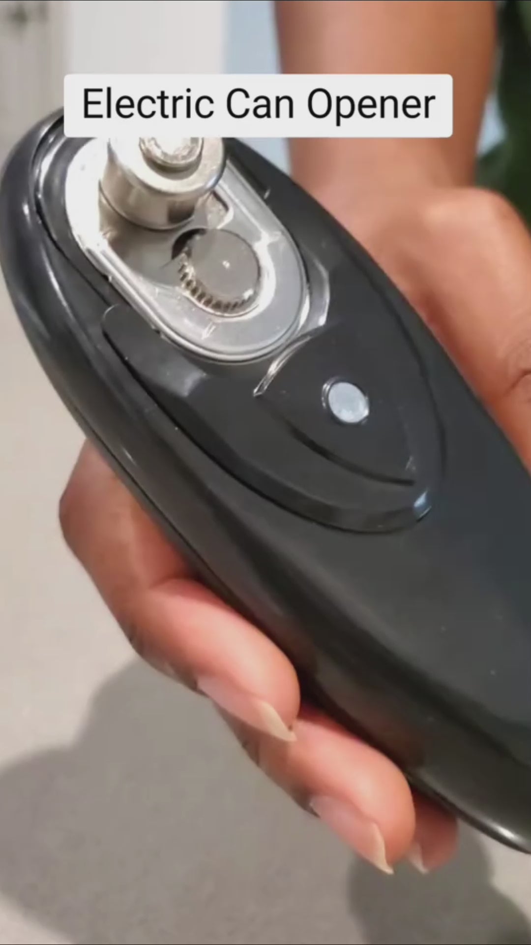 One-Touch Automatic Electric Can Opener